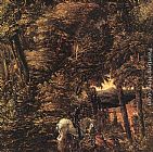 Denys Van Alsloot Famous Paintings - Saint George In The Forest